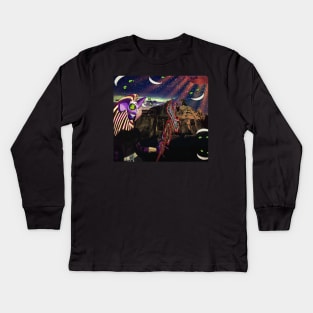 The Cheshire Bastet Kids Long Sleeve T-Shirt